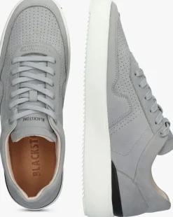 grijze blackstone lage sneakers marble colton