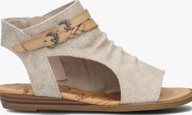 grijze blowfish malibu platte sandalen blumoon