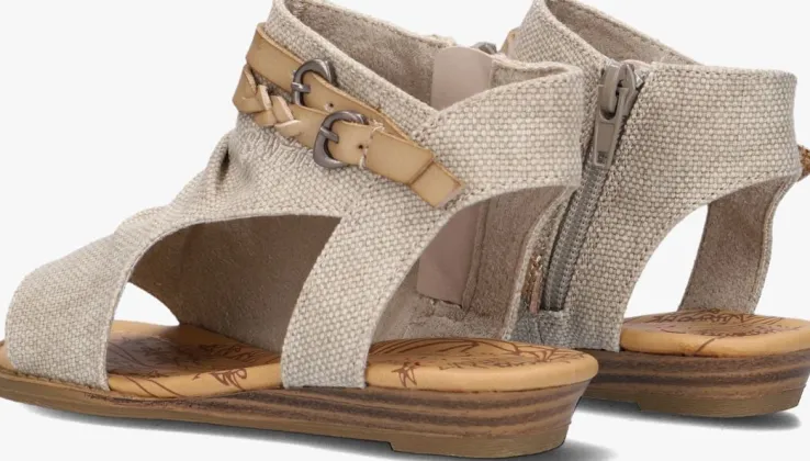 grijze blowfish malibu platte sandalen blumoon