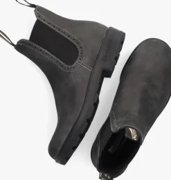 grijze blundstone chelsea boots women's high top