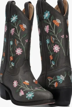 grijze bootstock cowboylaarzen winter bouquet