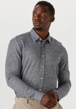 grijze boss black klassiek overhemd c-roan-kent-c1-243