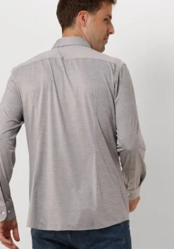 grijze boss black klassiek overhemd p-hank-s-kent-c1-222