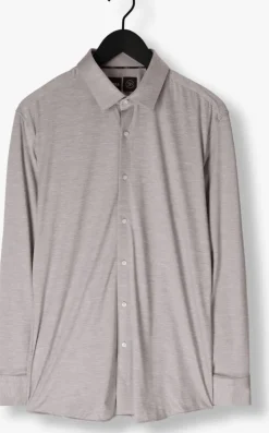 grijze boss black klassiek overhemd p-hank-s-kent-c1-222