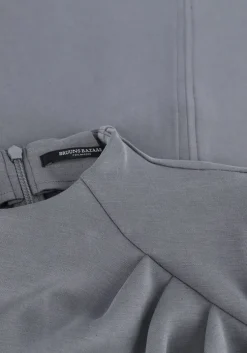 grijze bruuns bazaar midi jurk irit warren