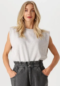 grijze by-bar blouses diede sweat top