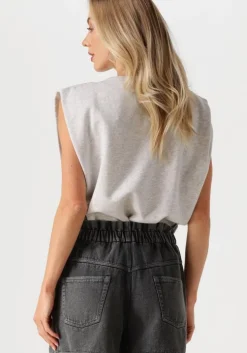grijze by-bar blouses diede sweat top