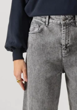 grijze by-bar straight leg jeans begum grey pants