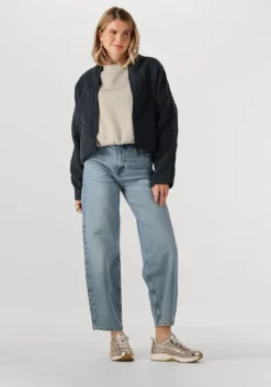 grijze by-bar sweater bodil sparkle sweater