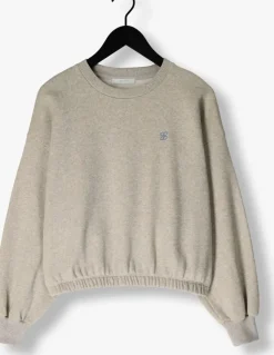 grijze by-bar sweater bodil sparkle sweater