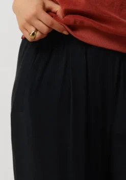 grijze by-bar wijde broek benji viscose pant