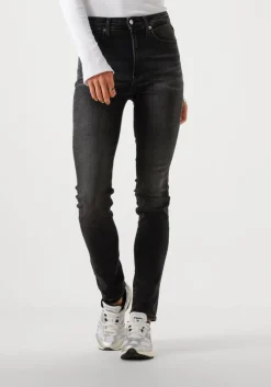 grijze calvin klein skinny jeans high rise skinny