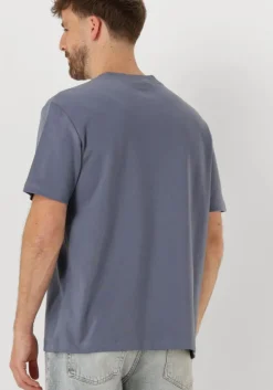 grijze calvin klein t-shirt calvin klein label tee