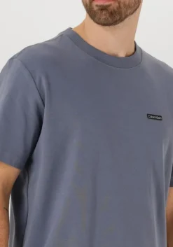grijze calvin klein t-shirt calvin klein label tee
