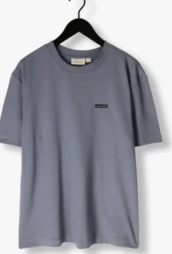 grijze calvin klein t-shirt calvin klein label tee