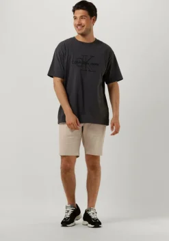 grijze calvin klein t-shirt monologo washed tee
