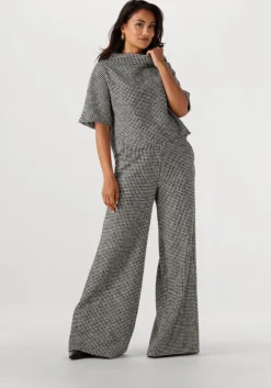 grijze caroline biss wijde broek 4508