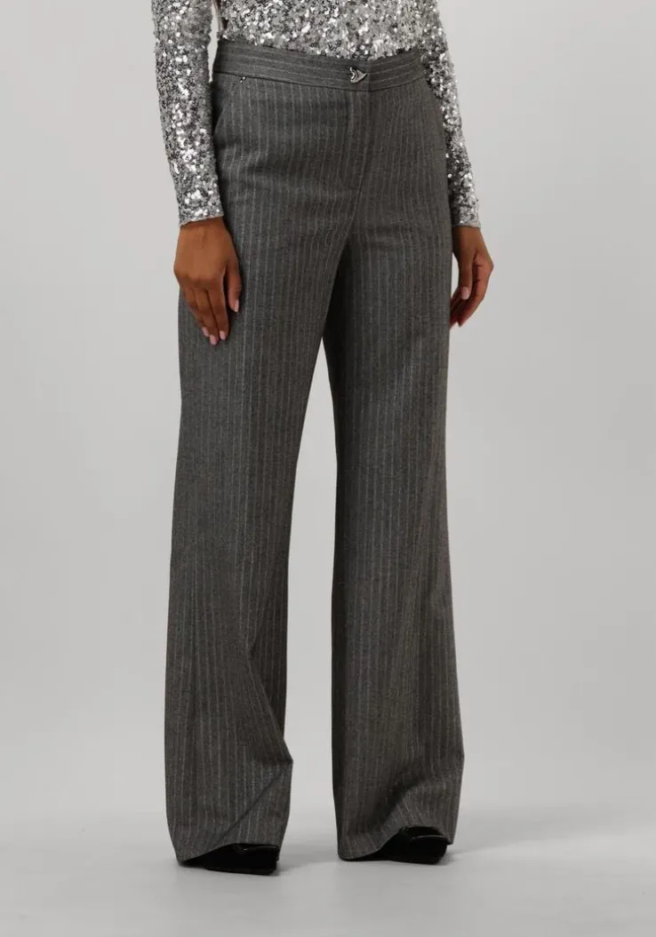 grijze caroline biss wijde broek 4530