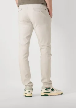 grijze cast iron chino riser chino stretch