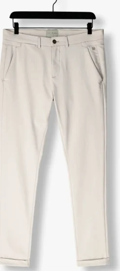grijze cast iron chino riser chino stretch