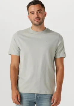 grijze cast iron t-shirt regular fit interlock