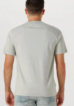 grijze cast iron t-shirt regular fit interlock