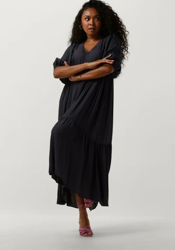 grijze catwalk junkie maxi jurk tiered maxi dress tiered maxi dress