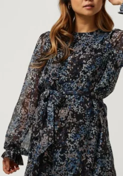 grijze catwalk junkie mini jurk dr cloudy leaves