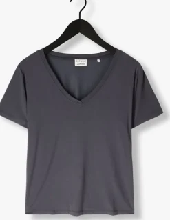 grijze catwalk junkie t-shirt tshirt with vneck