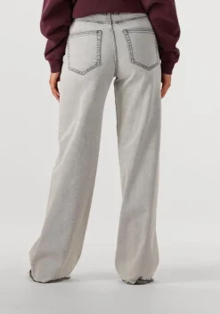 grijze catwalk junkie wide jeans loose fit jeans