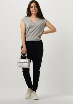 grijze cc heart t-shirt basic v-neck tshirt