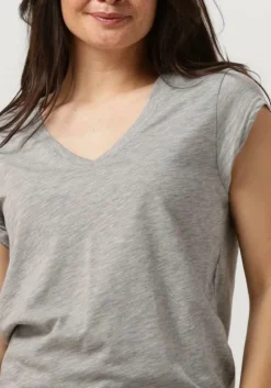 grijze cc heart t-shirt basic v-neck tshirt