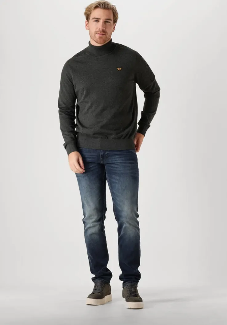 grijze clay lage sneakers lpivar