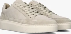 grijze clay lage sneakers enzo