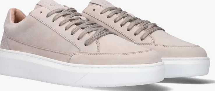 grijze clay lage sneakers enzo