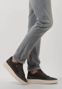 grijze clay lage sneakers lpenzo