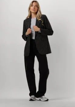 grijze co'couture blazer prescilla pin blazer