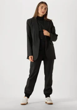 grijze co'couture gilet kaya rib turtleneck vest