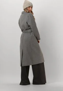 grijze co'couture mantel harry coat