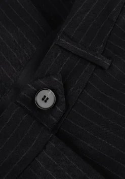 grijze co'couture pantalon ida pin wide long pant