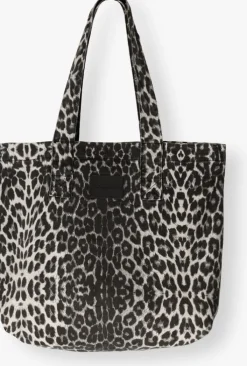 grijze co'couture shopper leocc maxi shopper