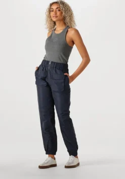 grijze co'couture top saharacc embroidery tank top