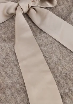 grijze co'couture trui coraliecc bow ls rib knit