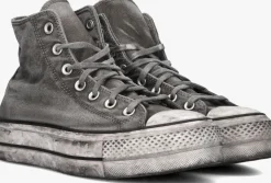 grijze converse hoge sneakers chuck taylor all star lift hi