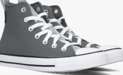 grijze converse hoge sneakers chuck taylor all star summer