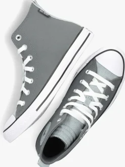 grijze converse hoge sneakers chuck taylor all star summer