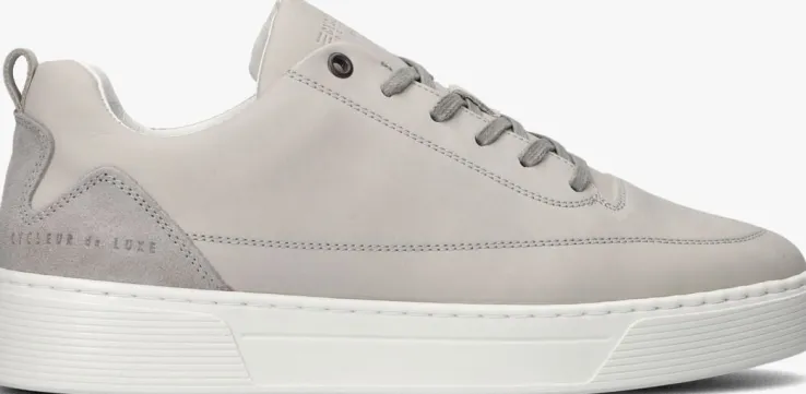 grijze cycleur de luxe lage sneakers disaster