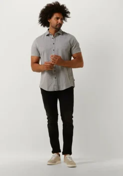 grijze cycleur de luxe lage sneakers no-foot