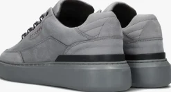 grijze cycleur de luxe lage sneakers limit