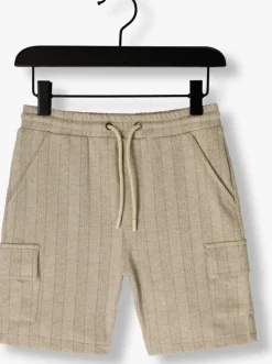 grijze daily7 korte broek check cargo short